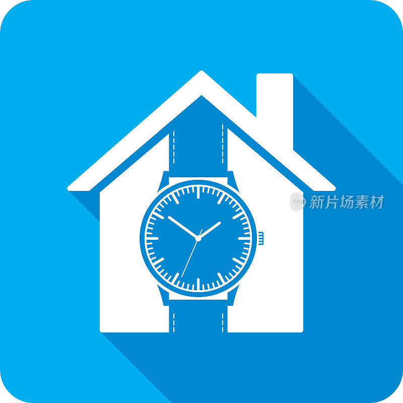 House Watch图标剪影